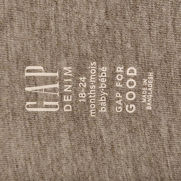 3/$25 BABY GAP Denim cute Jeans Jacket size 18-24 months - Picture 11 of 13